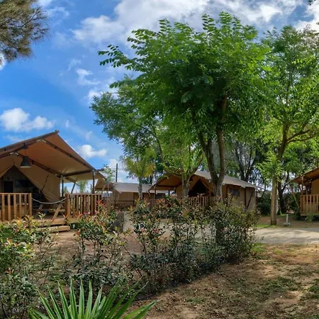 Glamping -bungalows El Faro Kemping Conil de la Frontera